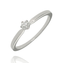 Fehér arany gyűrű 54-es méret - B47138